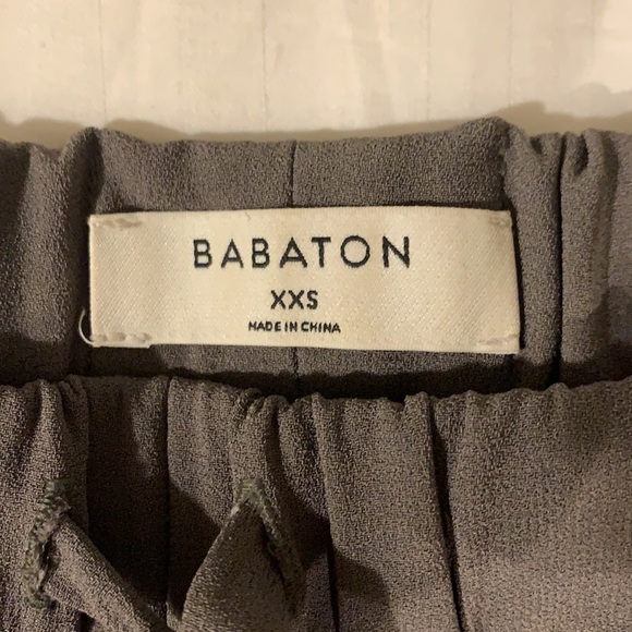 Aritzia Babaton grey taupe Dexter pants. Size XXS - Picture 3 of 3